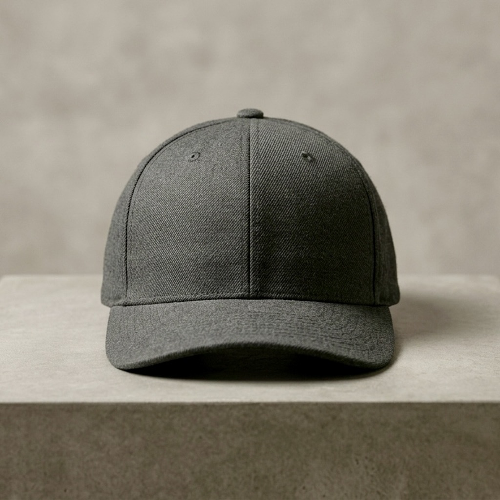 Blank front-facing hatpatch
